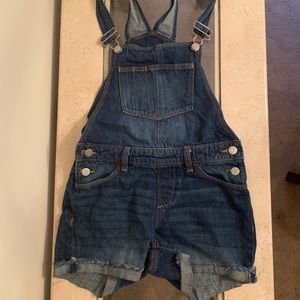 Kids Jean Short Overalls Size 10/12